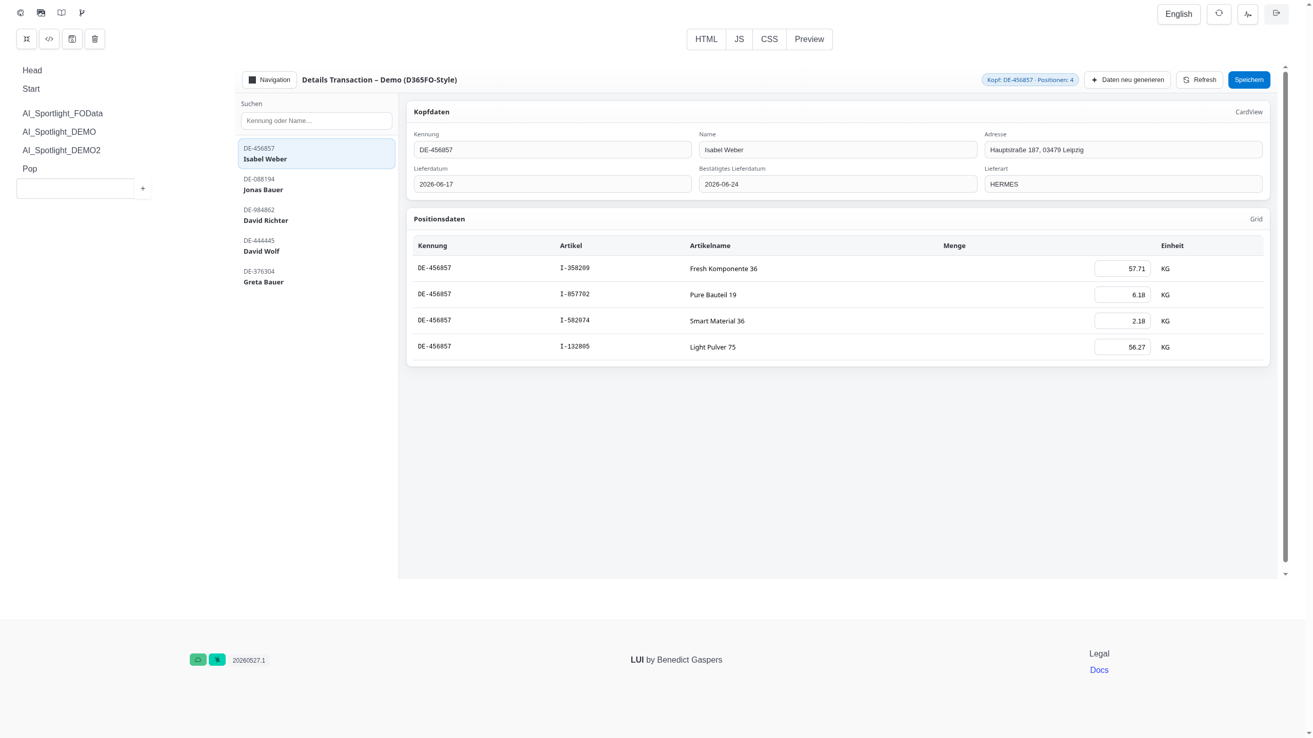 Demo Admin Access